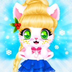 Cat And Rabbit Holiday